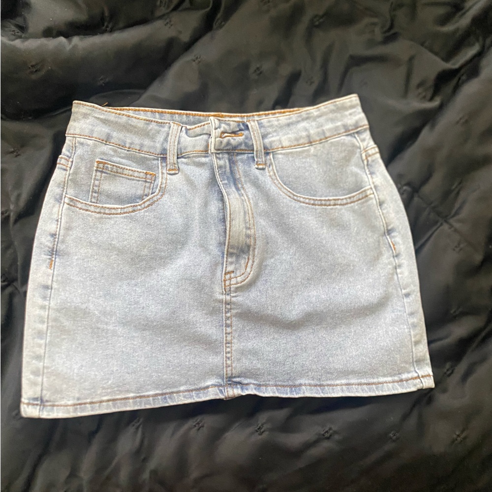 SHEIN Light Blue Jean Shorts